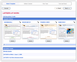 LISTSERV Newsletter Template System LISTSERV Newsletter Template System