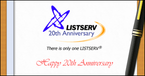LISTSERV Celebrates 20 Years