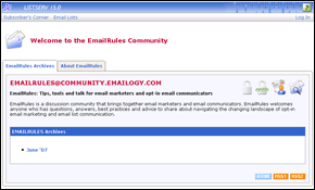 EmailRules Community