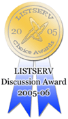 LISTSERV Discussion Awards