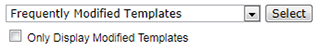 Frequently Modified Templates