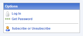 Unsubscribe Using the Web Interface